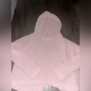 Hoodied Knit sweater